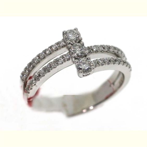 Anello Salvini Donna in Oro bianco Diamante 0.57 Ct 20039124 - 20039124